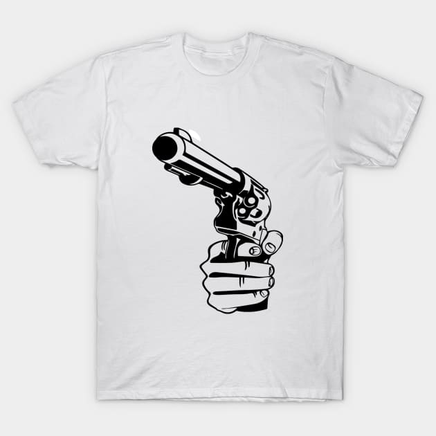 GUN T-Shirt by sherifarts